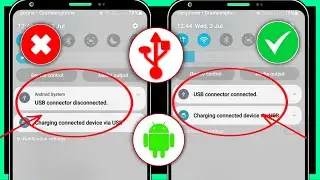 How To Fix Samsung USB Connector Connected Disconnected Problem (2024)