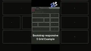 Responsive Bootstrap 5 Grid Examples  #bootstrap5 #codefordesign #gridsystem