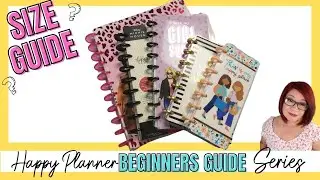 Happy Planner Beginner Guide Series - Size Guide