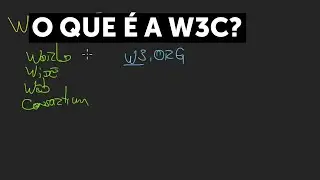 O que é a W3C?