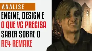 RESIDENT EVIL 4 REMAKE, RE ENGINE, TEXTURAS DA MEGASCANS E MAIS