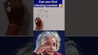 Can  you find missing number 