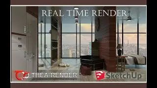 Real Time Rendering In SketchUp with Thea Render #14