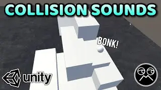 How to Add Collision Sounds to an Object in Unity - Unity C# Tutorial