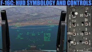 F-16C Viper: HUD Symology, Modes & Controls Tutorial | DCS WORLD