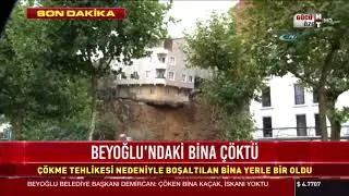 Canlı Yayında Bina Çöktü!!