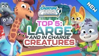 @CreatureCases - 🦒 Top 5: Large and In Charge Animals 🗒️ | Creature Features | Full Episodes