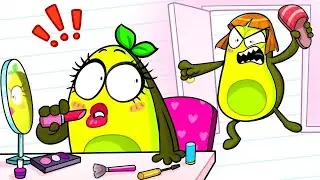 Help! My Sister Hates Me! 😨😡 I Stole Her Makeup 🥑 School Pranks by Avocadoo