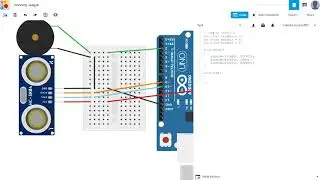 Detecting with Ultrasonic Sensor Arduino