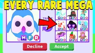 I traded for EVERY MEGA RARE PET in Adopt Me!