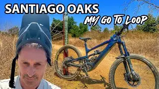 Best Hour MTB Loop At Santiago Oaks, California