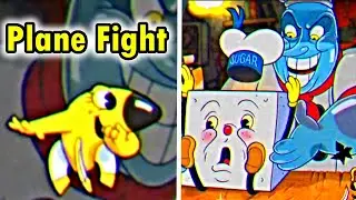 Cuphead - What If We Use Plane To Fight Chef Saltbaker