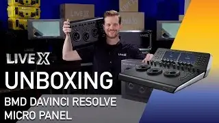 Unboxing: BMD DaVinci Resolve micro panel