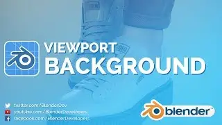 Viewport Background Color & Cycles stuff! - Blender 2.8 Alpha