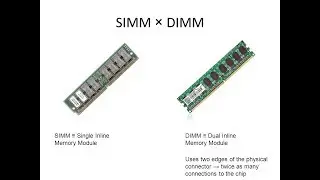 DIMM vs SIMM