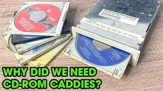 Early CD-ROM Drives: Why Did They Require a Caddy?