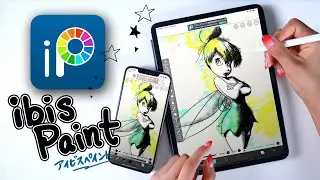 How to use ibis paint for very beginner!! ( The best FREE drawing app)