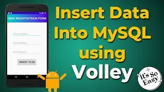 Android Volley | android to MySQL database using Volley and PHP | CRUD Operation