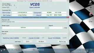 VCDS (Vag-Com) - Instruments - Change Display Language