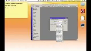 NTP client and server