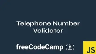 Telephone Number Validator - FreeCodeCamp JavaScript Projects.