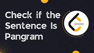 Check if Sentence is Pangram - Leetcode 1832 (Python)