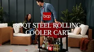 Best Choice 80qt Rolling Cooler Cart: The Heavy-Duty Party Classic