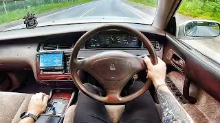 1993 Toyota Crown (S140) 2.5 AT - POV TEST DRIVE