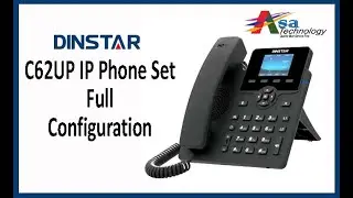 Dinstar c62UP IP Phone Set  Full configuration