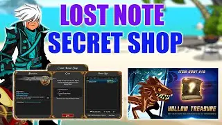 AQW Lost Note Guide (Hollow Treasure Hunt) | Secret Merge Shop! /join summerhub