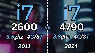 i7 2600 vs i7 4790 Tested in 11 Games (2024) | 1080p