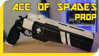 DESTINY 2: Ace Of Spades Cosplay Prop