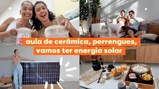 PERRENGUES, HALLOWEEN E CASA, VAMOS TER LUZ SOLAR - NOSSO FIM DE SEMANA | JULIANA LOUISE