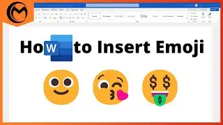 How to Insert Emojis into Microsoft Word document