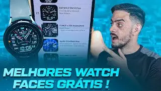 OS Melhores WATCH FACES GRÁTIS para SMARTWATCH com Wear OS !!!!