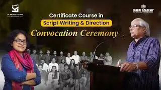 🎬 Convocation ceremony for our 3-month Direction & Scriptwriting course. #filmmaking #convocation