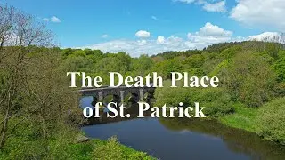 SAUL Co Down. Downpatrick. The Death Place of St. Patrick. Drone 4K Footage.