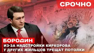 Бородин: из-за надстройки Киркорова у других жильцов трещат потолки #бородин #фпбк