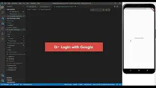 Login with Google UI in Flutter [Flutter Firebase App Tutorial #2]