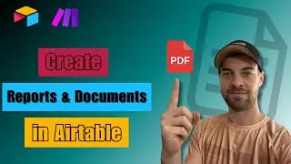 How to create PDF Reports and Documents with Airtable and Make