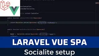 Laravel Vue SPA Issue Tracker part 20: Socialite setup