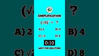 (√8)^⅓ = ? | Mathtonics | Tnpsc Upsc Tancet CSAT SBI IBPS Clerk Maths | #shorts #maths