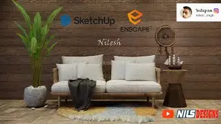 Interior Night-Scene Animation 📹| SketchUp Walkthrough | Enscape Cinematic Walk 🚶