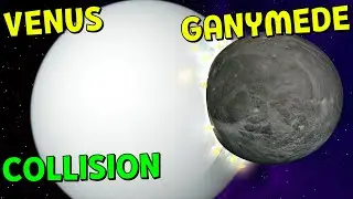 Ganymede VS Venus | Universe Sandbox