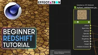 Substance Materials have never been easier inside of Redshift and C4D | using FREE .sbrar's