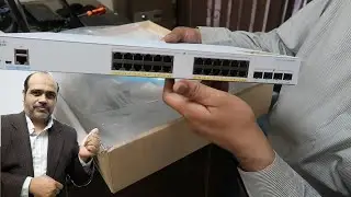 Unboxing cisco business 250 smart switch