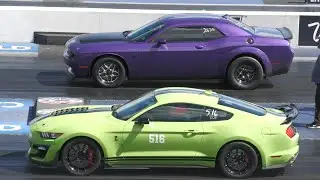 Demon 170 vs Shelby GT500 - drag race