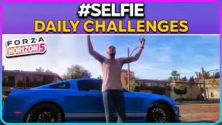 Take a photo with your character outside the vehicle Forza Horizon 5