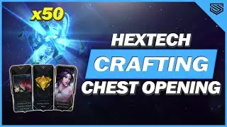 INSANE 0.1% LUCK CHEST OPENING 🔥OPENING 50 HEXTECH CHESTS - Wild Rift Gameplay