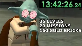 A True 100% Speedrun of Lego Star Wars